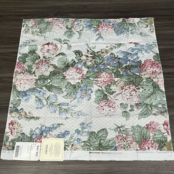 Waverly Designer Series Country House Half Drop Floral Fabric Pattern 660221 - Picture 9 of 16